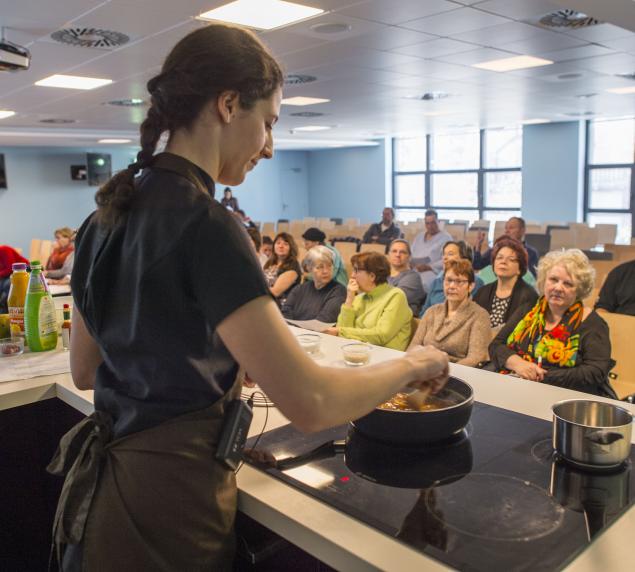 Ateliers et démonstrations de cuisine, programmes complémentaires à la cure thermale 